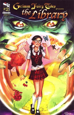 Grimm Fairy Tales Presents The Library #2 Cover A Joe Pekar