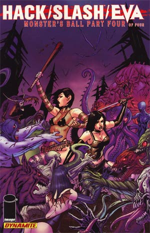 Hack Slash Eva Monsters Ball #4 Regular Tim Seeley Cover