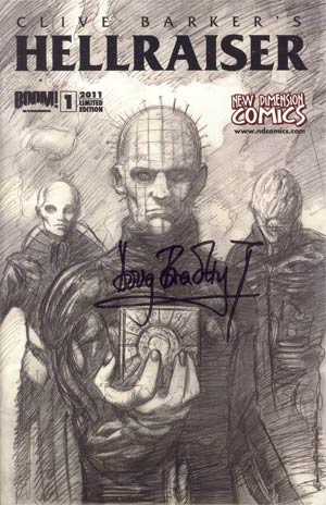 Clive Barkers Hellraiser Vol 2 #1 NDC Exclusive Signed By Doug Bradley