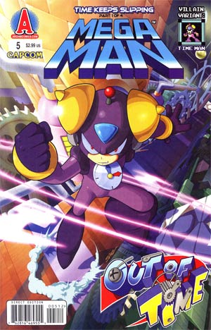 Mega Man Vol 2 #5 Variant Spaz Villain Cover