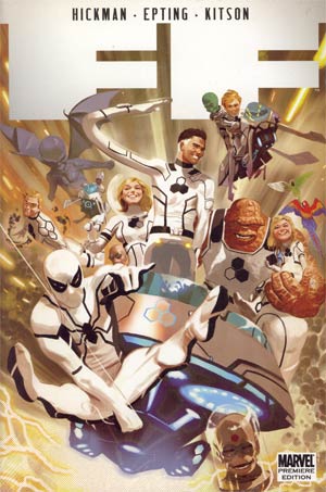FF By Jonathan Hickman Vol 1 HC Direct Market Daniel Acuna Cover