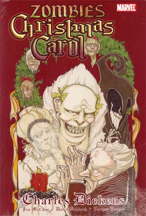 Zombies Christmas Carol HC Direct Market Janet Lee Cover