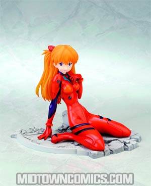 Neon Genesis Evangelion Asuka Langley Plug Suit Style Ani-Statue