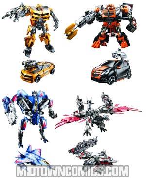 Transformers Dark Of The Moon Mech Tech Deluxe Action Figure Assortment Case 201103