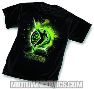 Green Lantern Space T-Shirt Large