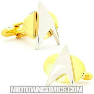 Star Trek Cufflinks - The Next Generation Delta Shield