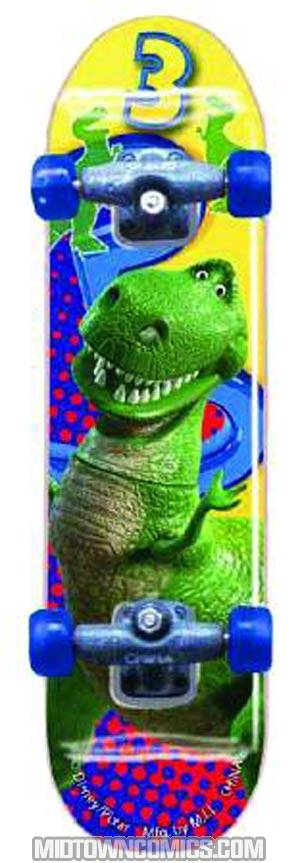 Toy Story 3 Skateboard Keyring - Rex