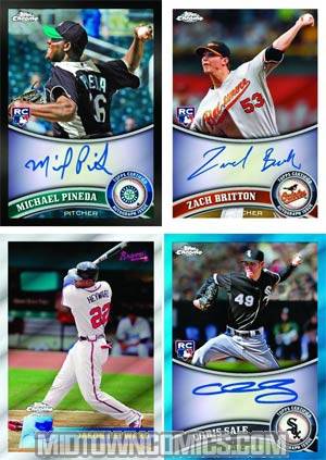 Topps 2011 Chrome Baseball Trading Cards Box