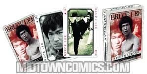 Bruce Lee Affirmations Playing Cards