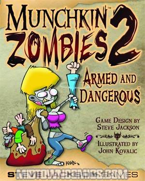Munchkin Zombies 2 Armed And Dangerous Card Game