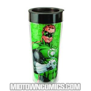 Green Lantern 16-Ounce Plastic Travel Mug