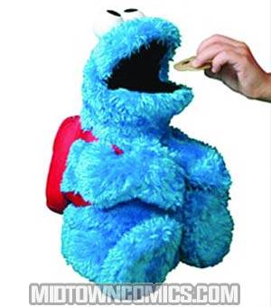 Sesame Street Count N Crunch Cookie Monster Plush