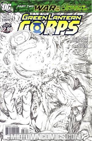 Green Lantern Corps Vol 2 #58 Cover C 2nd Ptg (War Of The Green Lanterns Part 2)