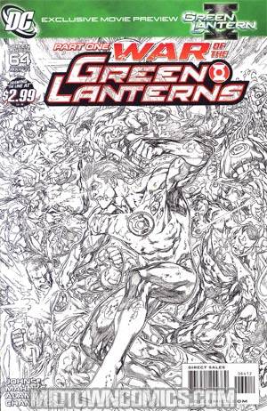 Green Lantern Vol 4 #64 Cover C 2nd Ptg (War Of The Green Lanterns Part 1)