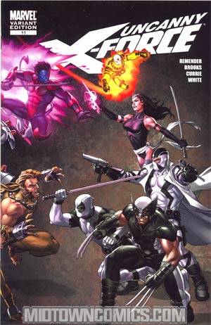 Uncanny X-Force #11 Cover B Incentive Mark Brooks Variant Cover