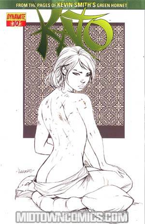 Kevin Smiths Kato #10 Cover C Incentive Ale Garza Black & White & Green Cover