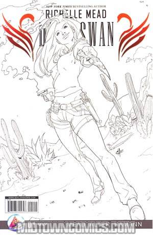 Richelle Meads Dark Swan Storm Born #1 Incentive Sketch Variant Cover