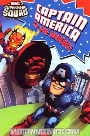 Marvel Super Hero Squad Captain America To The Rescue TP