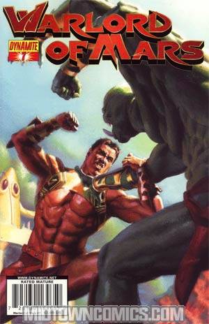 Warlord Of Mars #7 Regular Patrick Berkenkotter Cover
