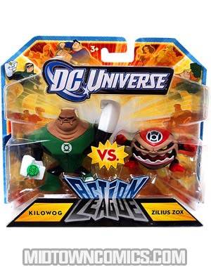 DC Universe Action League Mini 2-Pack Action Figure - Kilowog vs Zilios Zox