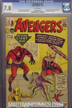 Avengers #2 Cover B CGC 7.0