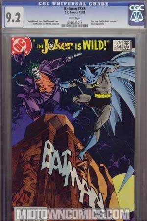 Batman #366 Cover B CGC 9.2
