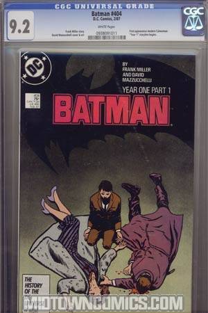Batman #404 Cover B CGC 9.2