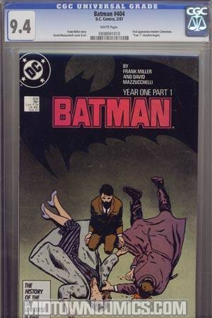 Batman #404 Cover C CGC 9.4