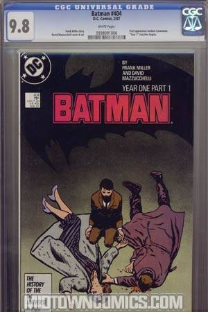 Batman #404 Cover E CGC 9.8