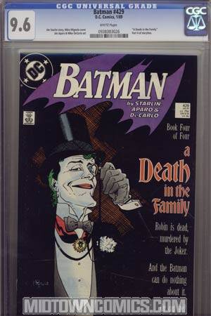 Batman #429 Cover B CGC 9.4