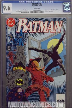 Batman #457 Cover D CGC 9.6