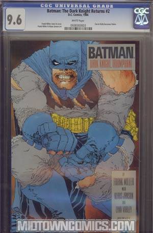Batman The Dark Knight Returns #2 CGC 9.6