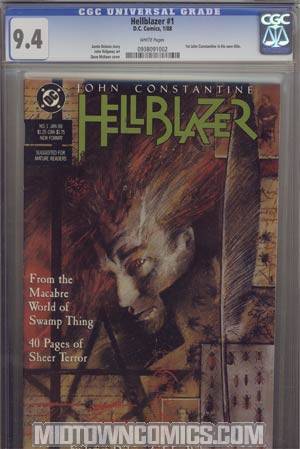 Hellblazer #1 Cover C CGC 9.4