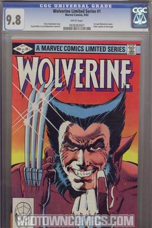 Wolverine #1 Cover L CGC 9.8