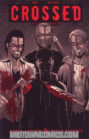 Crossed Psychopath #3 Incentive Red Crossed Edition