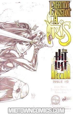 Executive Assistant Iris Vol 2 #0 Cover C Incentive Micah Gunnell Sketch Cover