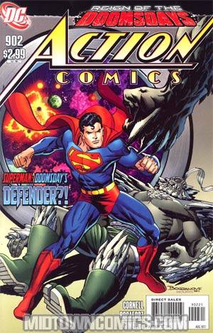 Action Comics #902 Cover B Incentive Jon Bogdanove Variant Cover (Reign Of Doomsday Tie-In)