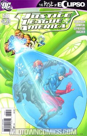 Justice League Of America Vol 2 #58 Incentive Aaron Lopresti Variant Cover