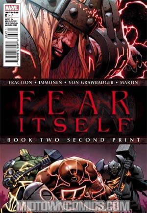 Fear Itself #2 Cover D 2nd Ptg Steve McNiven Variant Cover