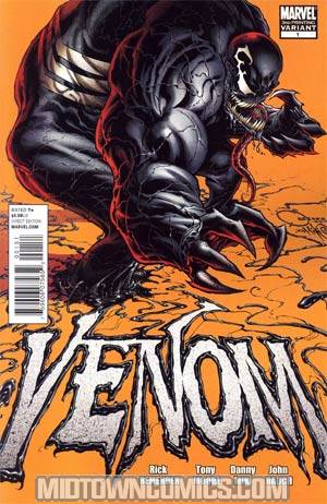Venom Vol 2 #1 Cover E 3rd Ptg Joe Quesada Variant Cover