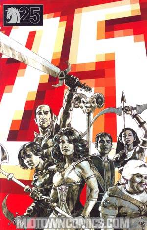 Guild Bladezz One Shot Incentive Sean Phillips Dark Horse 25th Anniversary Variant Cover