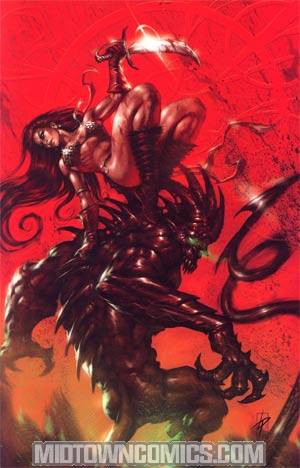 Red Sonja Revenge Of The Gods #4 Incentive Lucio Parrillo Virgin Cover