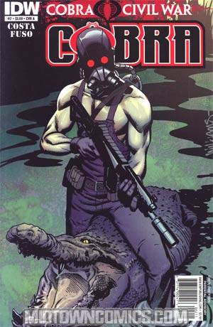 Cobra #2 Regular Cover A (Cobra Civil War Tie-In)