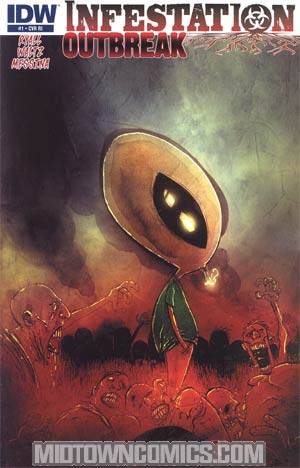 Infestation Outbreak #1 Cover C Incentive Ben Templesmith Variant Cover