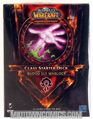 World Of Warcraft 2011 Class Starter Deck - Horde - Blood Elf Warlock