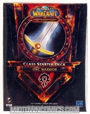 World Of Warcraft 2011 Class Starter Deck - Horde - Orc Warrior