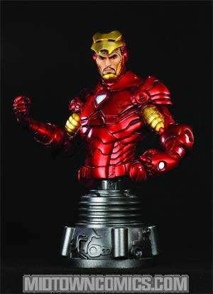 Iron Man Unmasked Mini Bust By Bowen