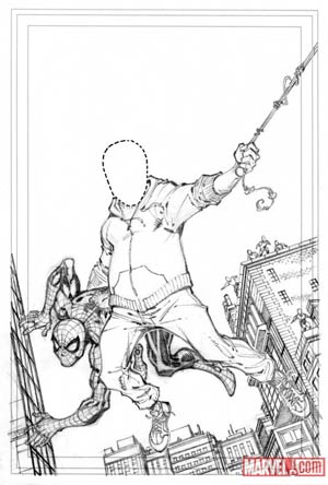 SIGNED BY DAN SLOTT ---- Amazing Spider-Man Vol 2 #669 Midtown Exclusive Youre Spider-Man Todd Nauck Variant Cover (Spider-Island Tie-In)