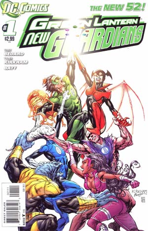 Green Lantern New Guardians #1 Cover A 1st Ptg Recommended Back Issues