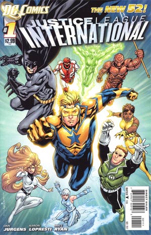 Justice League International Vol 2 #1 1st Ptg